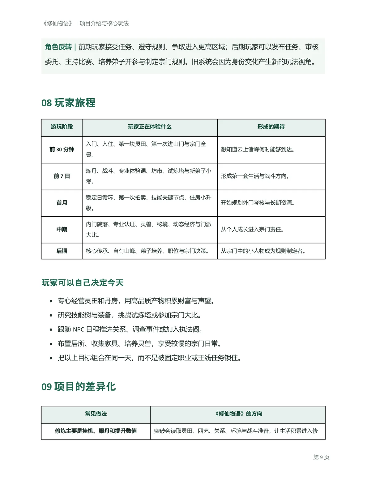 策划方案第 9 页